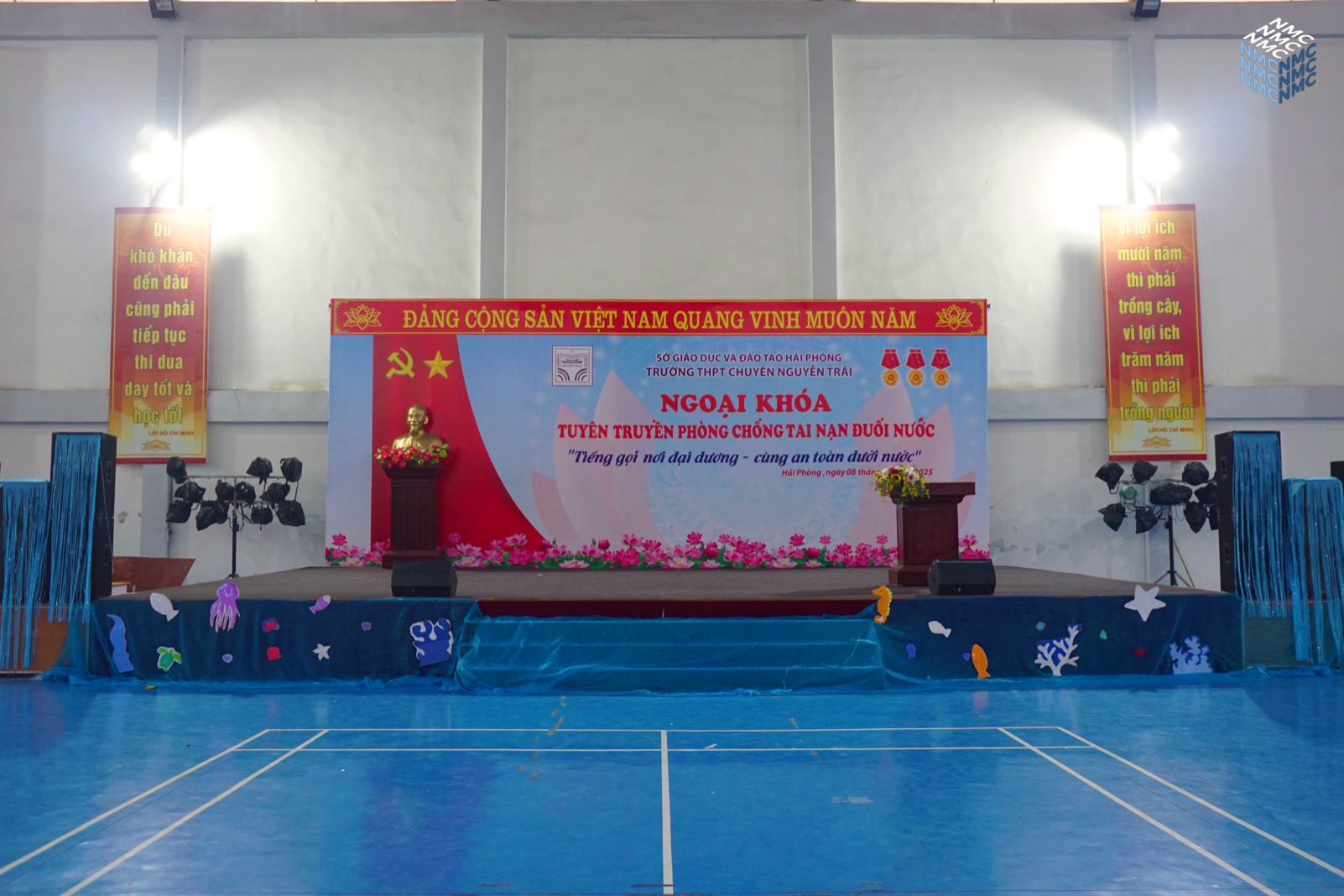 Chương trình ngoại khóa: Tuyên truyền phòng chống tai nạn đuối nước “Tiếng gọi nơi đại dương - Cùng an toàn dưới nước”